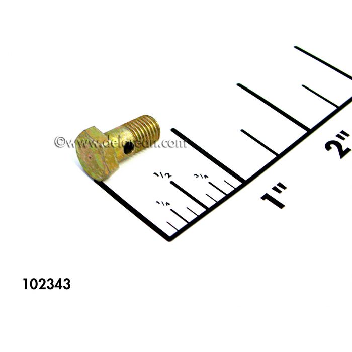 HOLLOW BOLT (STAINLESS W/ZINC PLATING)