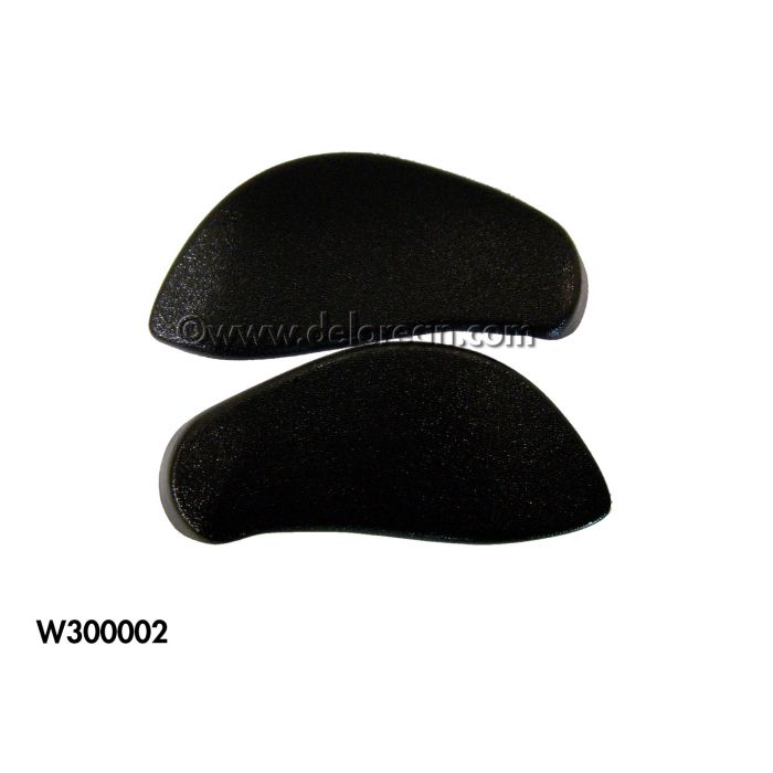 ARMREST CAPS (BLACK - NARROW)