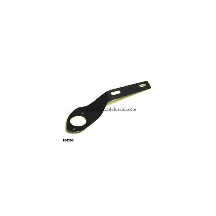 STAINLESS UPPER MUFFLER BRACKET W/BUSHING & HARDWARE