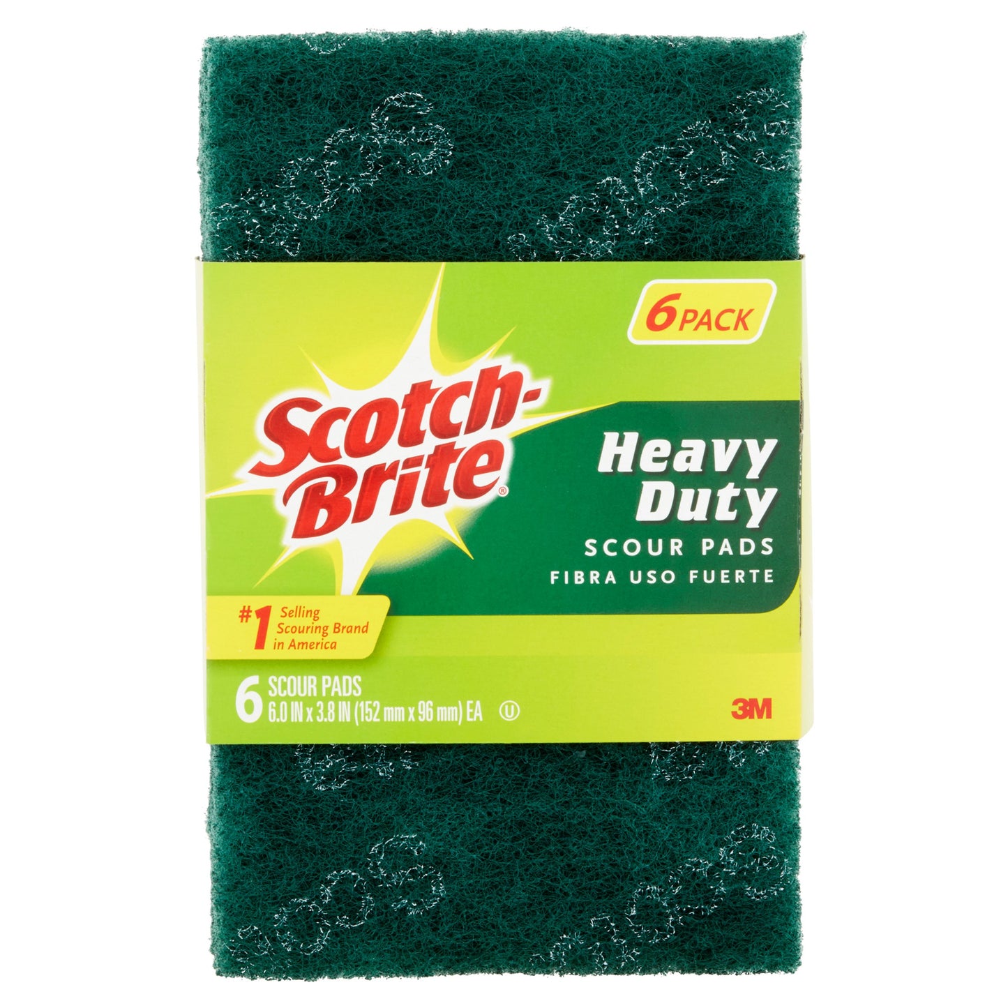 Like New Scotch-Brite Heavy Duty Scour Pad (6-Count)-226-CC