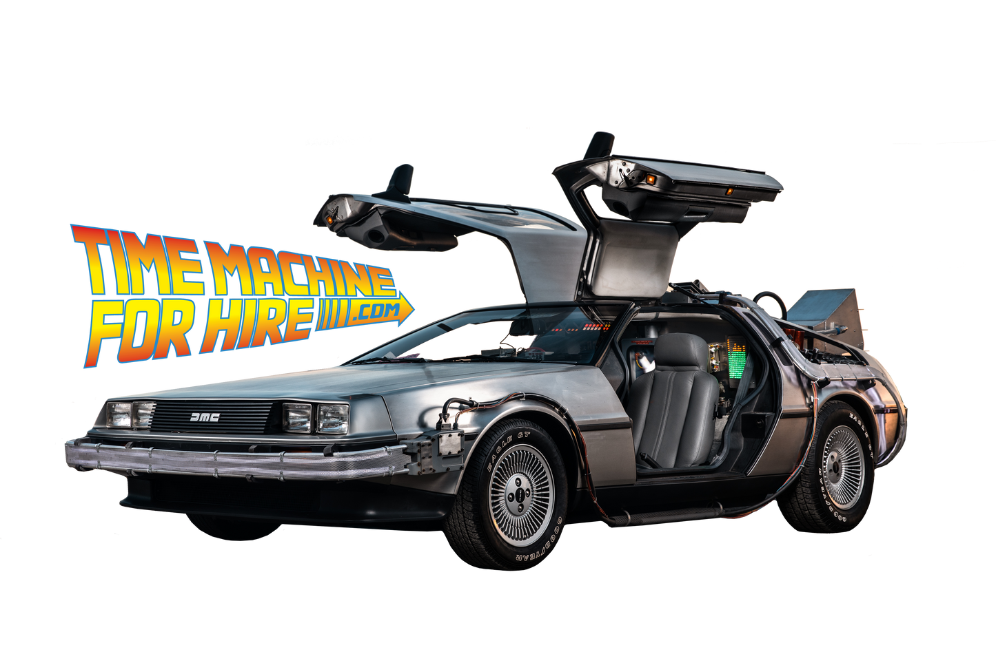 DeLorean Time Machine Appearance