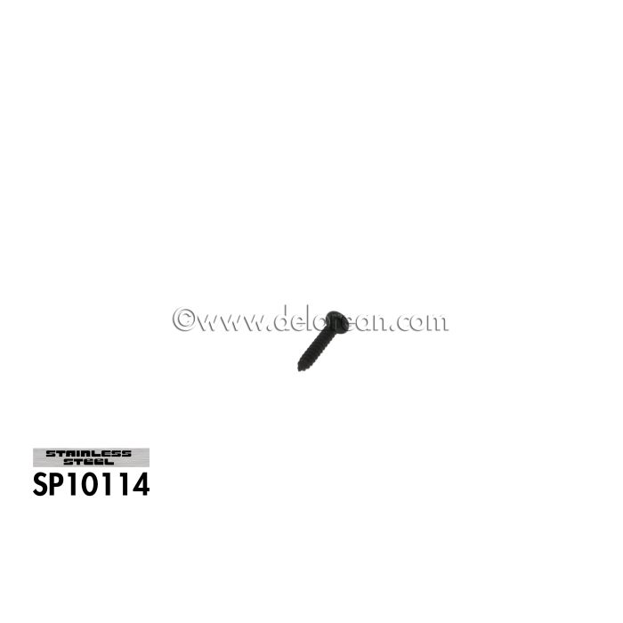 SCREW M4 (BLACK STAINLESS -  PAN-HEAD)